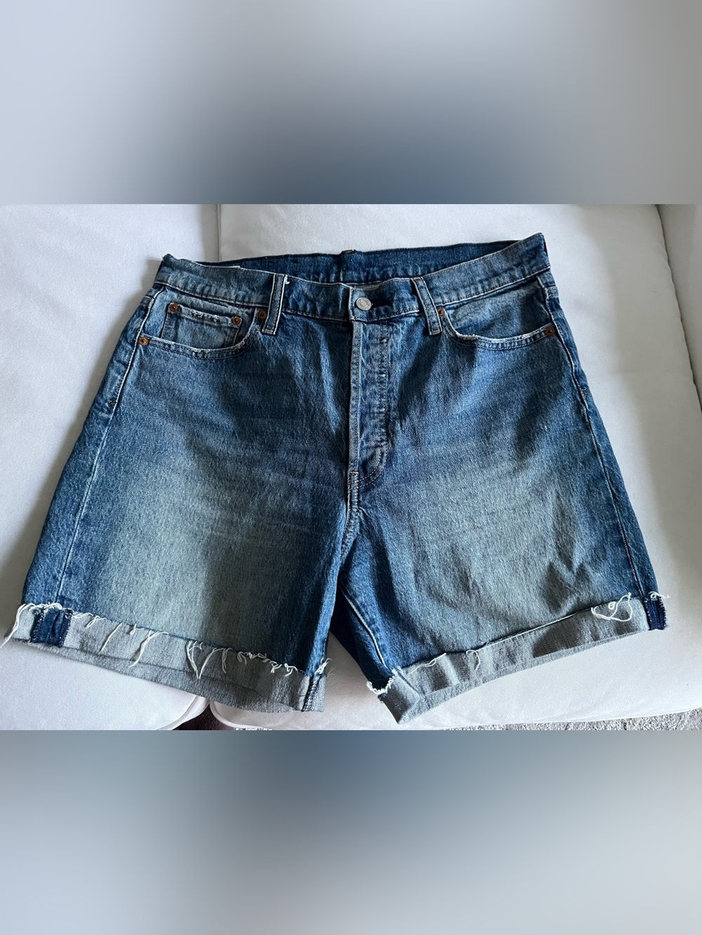 GAP Cheeky Midi Shorts High Rise – Women’s Size 12